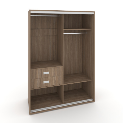 Корпус 2-х секционного шкафа низкого L=1500мм Maris SH.K2-5.2 K4 фото 4