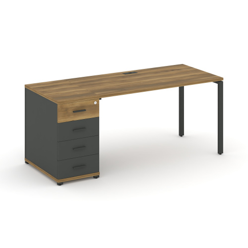 Стол офисный с опорной тумбой Concept CN.SP-403 Стол офисный с опорной тумбой Concept CN.SP-403