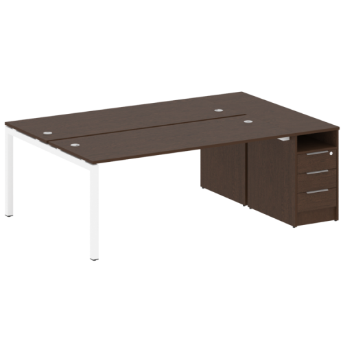 Бенч-система с тумбой на П-обр. м/к Metal System Quattro 50БП.РС-СТП-2.5 фото 6 Бенч-система с тумбой на П-обр. м/к Metal System Quattro 50БП.РС-СТП-2.5 фото 6