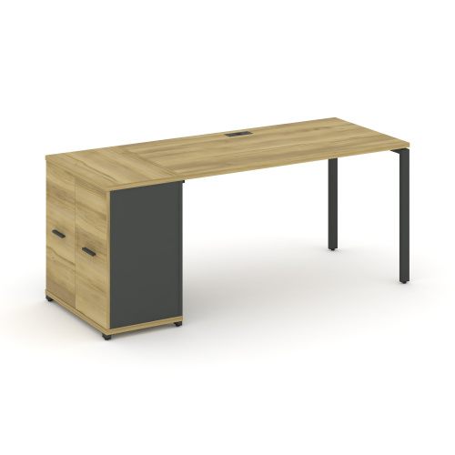 Стол офисный с опорным распашным шкафом Concept CN.SP-219 фото 4 Стол офисный с опорным распашным шкафом Concept CN.SP-219 фото 4