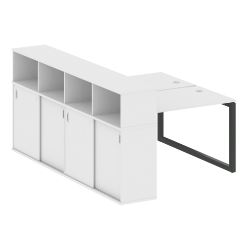 Бенч-система с шкафом-купе на О-обр. м/к Metal System Quattro 50БО.РС-СШК-4.2 фото 6 Бенч-система с шкафом-купе на О-обр. м/к Metal System Quattro 50БО.РС-СШК-4.2 фото 6