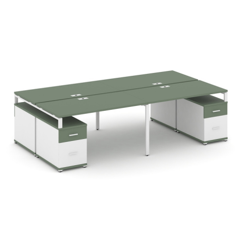 Бенч-система на 4 места с 2 опорными тумбами Concept CN.DRS-331 фото 5 Бенч-система на 4 места с 2 опорными тумбами Concept CN.DRS-331 фото 5