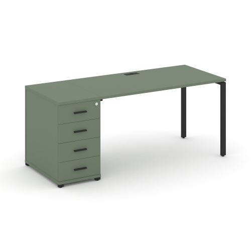 Стол офисный с опорной тумбой Concept CN.SP-401 Стол офисный с опорной тумбой Concept CN.SP-401