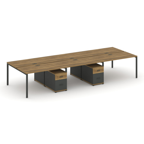 Бенч-система на 6 мест с 2 опорными тумбами Concept CN.DRS-347 Бенч-система на 6 мест с 2 опорными тумбами Concept CN.DRS-347