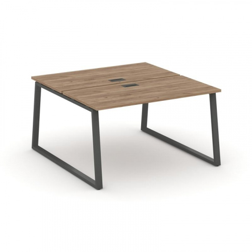 Style Project Рабочая станция 2-х сторон. SN-6T1.DRS-023 Акация Лорка/Металл Антрацит/Заглушка Пласт фото 23