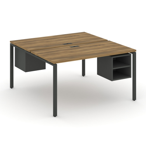 Бенч-система на 2 места с подвесными тумбами Concept CN.DRS-106