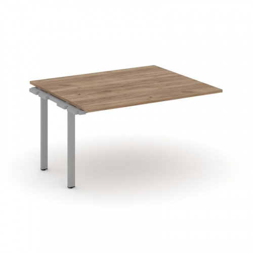 Style Project Проходной наб. элем. перег. стола SN-6P.NSPRG-032.3 Дуб Наварра/Металл Белый 1180*1180 Style Project Проходной наб. элем. перег. стола SN-6P.NSPRG-032.3 Дуб Наварра/Металл Белый 1180*1180