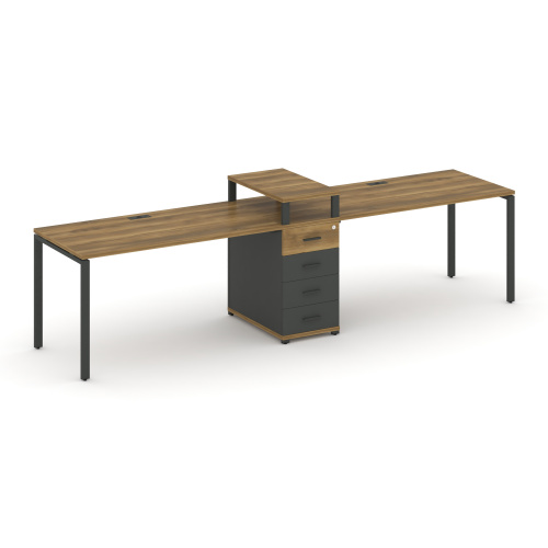 Бенч-система на 2 места с 1 опорной тумбой Concept CN.ORS-417 Бенч-система на 2 места с 1 опорной тумбой Concept CN.ORS-417