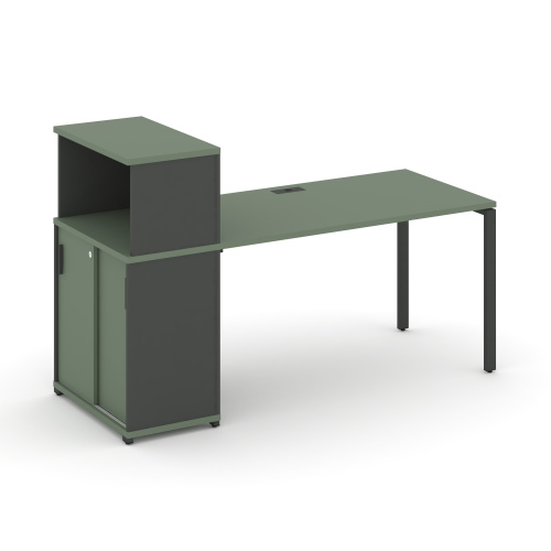 Стол офисный с опорным шкафом-купе Concept CN.SP-239 Стол офисный с опорным шкафом-купе Concept CN.SP-239