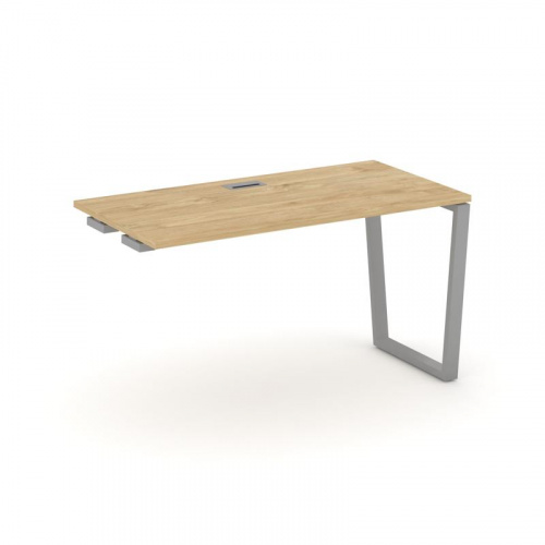 Style Project Стол-приставка к опор. элем. SN-6T2.OPRS-001 Акация Лорка/Металл Антрацит/Заглушка Пла фото 2