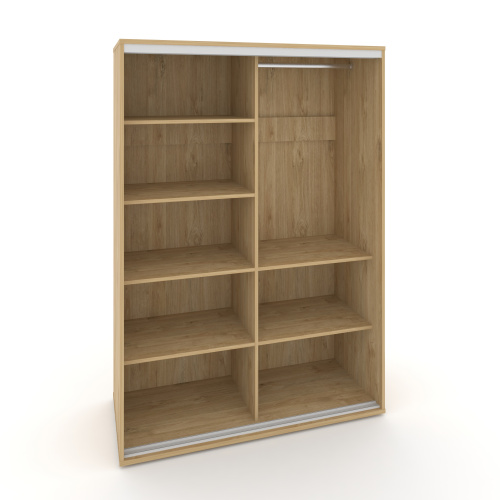 Корпус 2-х секционного шкафа низкого L=1600мм Maris SH.K2-6.2 K7 фото 3