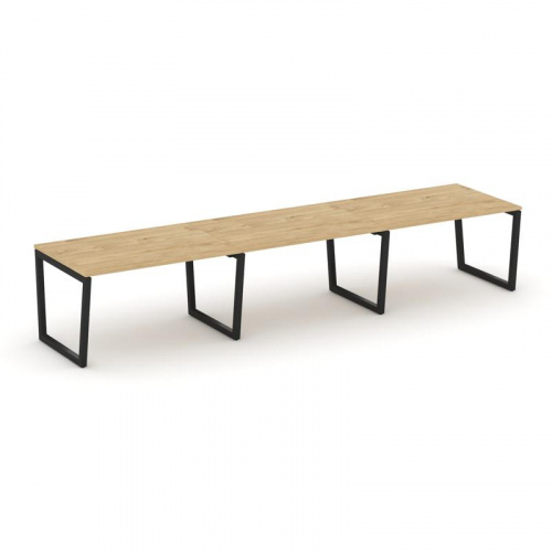 Style Project Стол переговорный SN-5T2.SPRG-023.3 Акация Лорка/Металл Антрацит 4410*980*750 Style Project Стол переговорный SN-5T2.SPRG-023.3 Акация Лорка/Металл Антрацит 4410*980*750