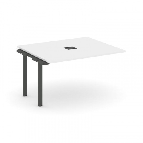 Style Project Проходной наб. элем. перег. стола SN-6P.NSPRG-032 Белый/Металл Черный 1180*1180*750 фото 11