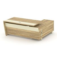 Стол руководителя с тумбой Corner COR.SRT-18 (L)