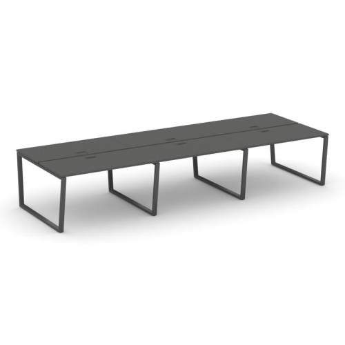 Style Project Рабочая станция 2-х сторон. SN-6T2.DRS-083 Акация Лорка/Металл Антрацит/Заглушка Пласт фото 27