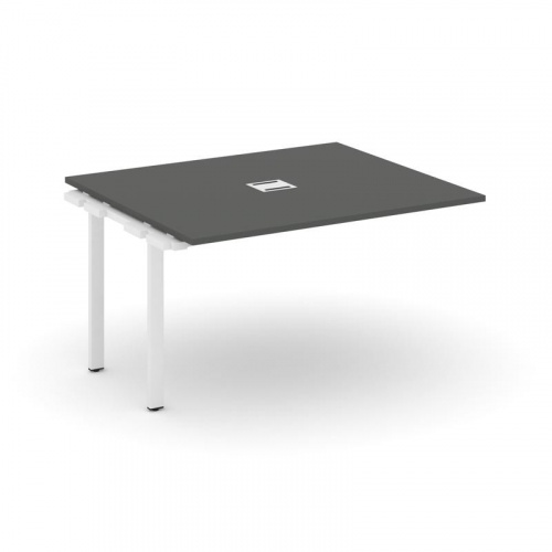 Style Project Проходной наб. элем. перег. стола SN-6P.NSPRG-032 Белый/Металл Черный 1180*1180*750 фото 13