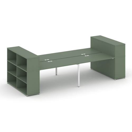 Бенч-система с опорными стеллажами Concept CN.DRS-256 Бенч-система с опорными стеллажами Concept CN.DRS-256