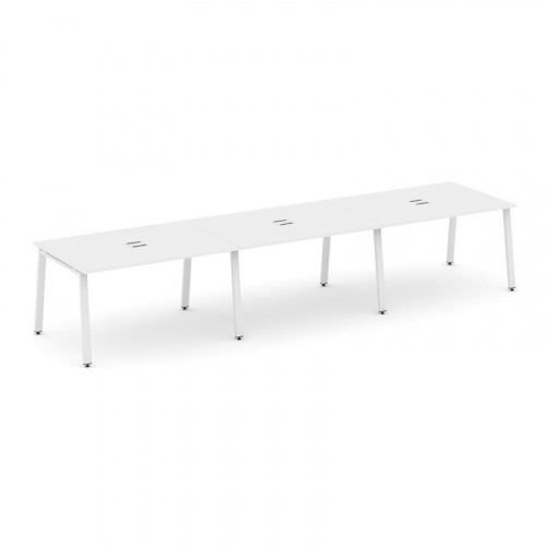 Style Project Стол переговорный SN-6A.SPRG-022 Белый/Металл Белый 3540*980*750 фото 27