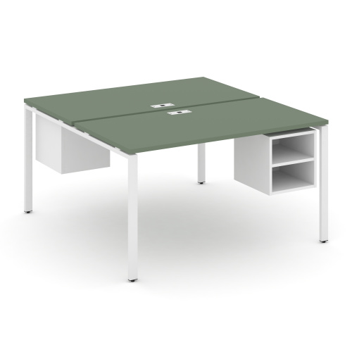 Бенч-система на 2 места с подвесными тумбами Concept CN.DRS-106 Бенч-система на 2 места с подвесными тумбами Concept CN.DRS-106