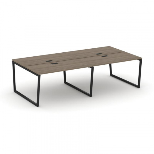 Style Project Рабочая станция 2-х сторон. SN-4T2.DRS-054 Акация Лорка/Металл Антрацит/Заглушка Пласт фото 7