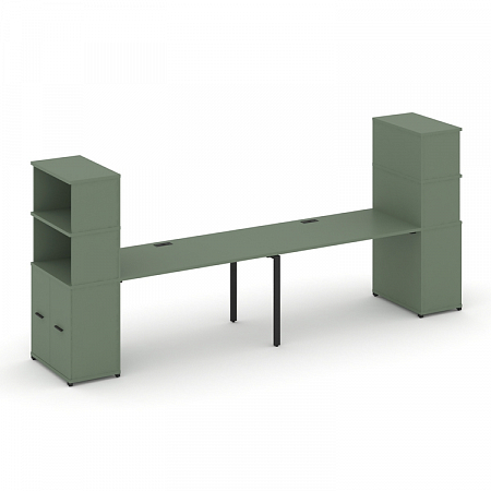 Бенч-система с опорными распашными шкафами Concept CN.ORS-231