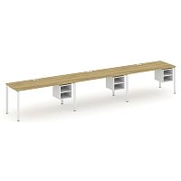 Бенч-система на 3 места с подвесными тумбами Concept CN.ORS-128