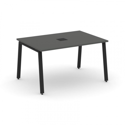 Style Project Стол переговорный SN-6A.SPRG-004 Акация Лорка/Металл Антрацит 1580*980*750 фото 7