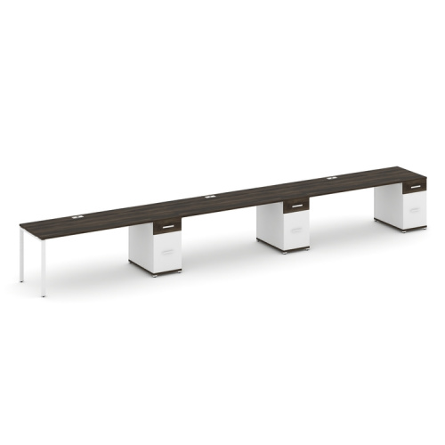 Бенч-система на 3 места с 3 опорными тумбами Concept CN.ORS-448 фото 10 Бенч-система на 3 места с 3 опорными тумбами Concept CN.ORS-448 фото 10