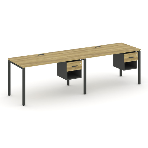 Бенч-система на 2 места с подвесными тумбами Concept CN.ORS-120 фото 4 Бенч-система на 2 места с подвесными тумбами Concept CN.ORS-120 фото 4