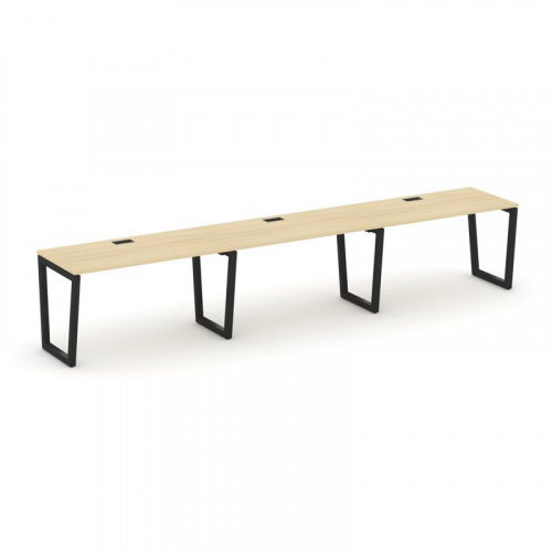 Style Project Рабочая станция 1 сторон. SN-5T2.ORS-032 Акация Лорка/Металл Антрацит/Заглушка Пластик фото 6