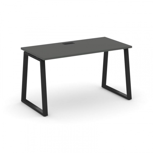 Style Project Стол письменный SN-6T1.SP-011 Акация Лорка/Металл Антрацит/Заглушка Пластик Черный 980 фото 6