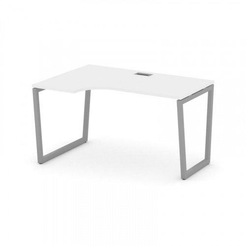 Style Project Стол рабочий эргоном. SN-4T2.SPA-012(L) Акация Лорка/Металл Антрацит/Заглушка Пластик фото 15