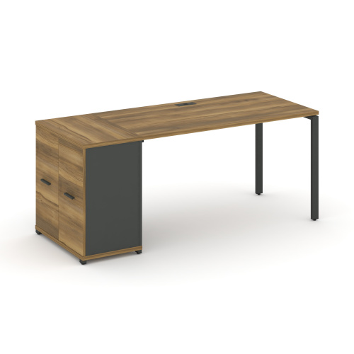 Стол офисный с опорным распашным шкафом Concept CN.SP-219 Стол офисный с опорным распашным шкафом Concept CN.SP-219
