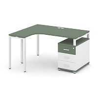 Стол эргономичный с опорной тумбой Concept CN.SA-301(L)