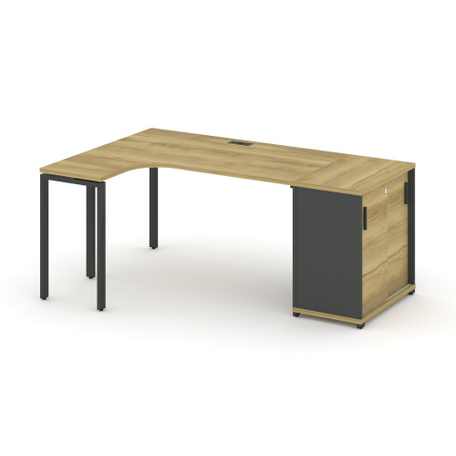 Стол эргономичный с опорным шкафом-купе Concept CN.SA-218(L) Стол эргономичный с опорным шкафом-купе Concept CN.SA-218(L)