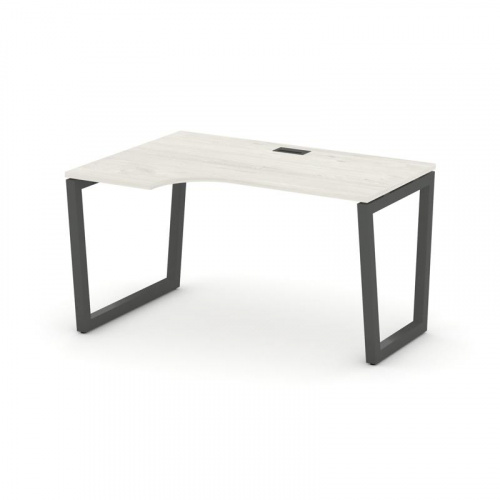 Style Project Стол рабочий эргоном. SN-5T2.SPA-001(L) Акация Лорка/Металл Антрацит/Заглушка Пластик фото 24