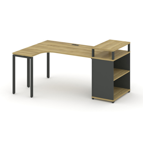 Стол эргономичный с опорным стеллажом Concept CN.SA-203(L) фото 3 Стол эргономичный с опорным стеллажом Concept CN.SA-203(L) фото 3
