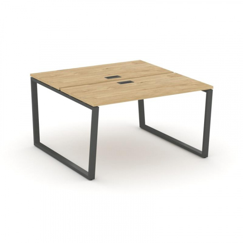 Style Project Рабочая станция 2-х сторон. SN-6T2.DRS-024 Акация Лорка/Металл Антрацит/Заглушка Пласт фото 22