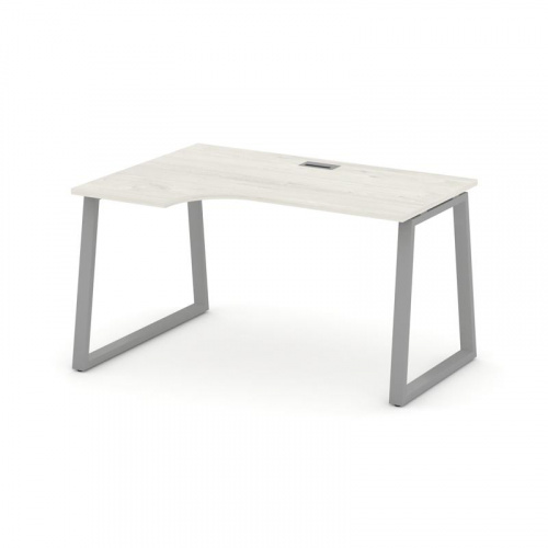 Style Project Стол рабочий эргоном. SN-6T1.SPA-012(L) Акация Лорка/Металл Антрацит/Заглушка Пластик фото 12