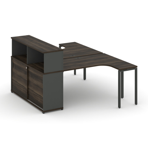 Бенч-система с опорным шкафом-купе с надставкой Concept CN.DSA-219 фото 3 Бенч-система с опорным шкафом-купе с надставкой Concept CN.DSA-219 фото 3