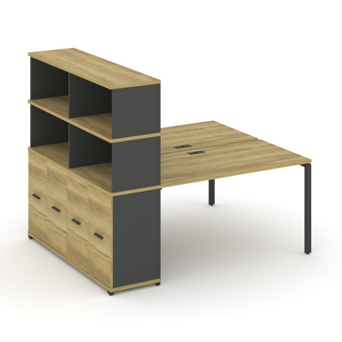 Бенч-система с опорным распашным шкафом Concept CN.DRS-232 фото 4