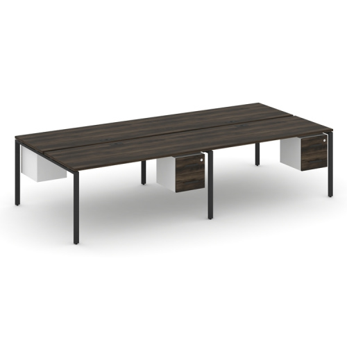 Бенч-система на 4 места с подвесными тумбами Concept CN.DRS-136 фото 9 Бенч-система на 4 места с подвесными тумбами Concept CN.DRS-136 фото 9