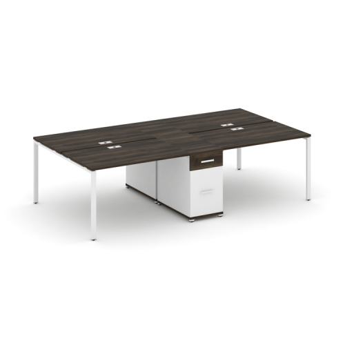 Бенч-система на 4 места с 1 опорной тумбой Concept CN.DRS-422 фото 10 Бенч-система на 4 места с 1 опорной тумбой Concept CN.DRS-422 фото 10