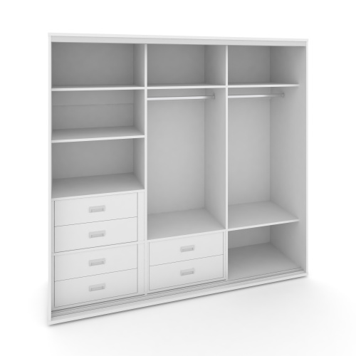 Корпус 3-х секционного шкафа низкого L=2519мм Maris SH.K3-7.2 K7 фото 7