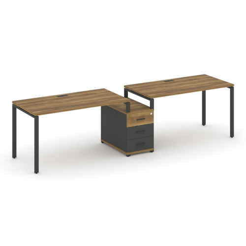 Бенч-система на 2 места с 1 опорной тумбой Concept CN.ORS-304 фото 3