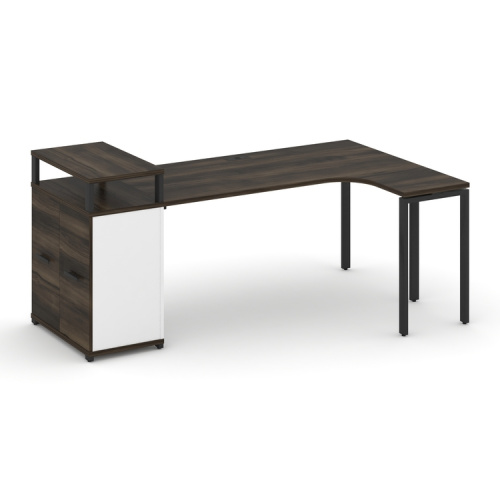 Стол эргономичный с опорным распашным шкафом Concept CN.SA-212(R) Стол эргономичный с опорным распашным шкафом Concept CN.SA-212(R)