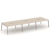 Бенч-система на 6 мест Estetica ES.D.RS-6.4-LP