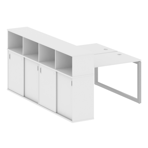 Бенч-система с шкафом-купе на О-обр. м/к Metal System Quattro 50БО.РС-СШК-4.2 фото 11 Бенч-система с шкафом-купе на О-обр. м/к Metal System Quattro 50БО.РС-СШК-4.2 фото 11