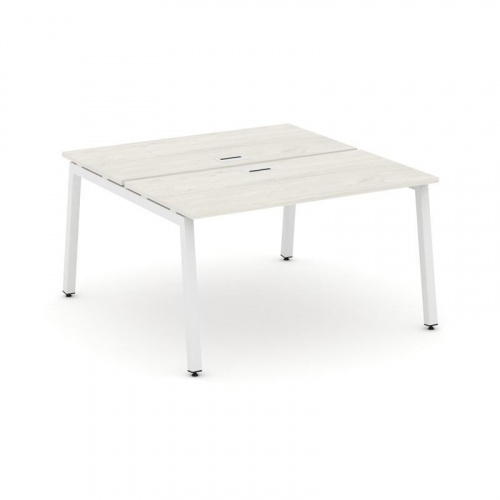 Style Project Рабочая станция 2-х сторон. SN-5A.DRS-021 Акация Лорка/Металл Белый 980*1632*750 фото 20