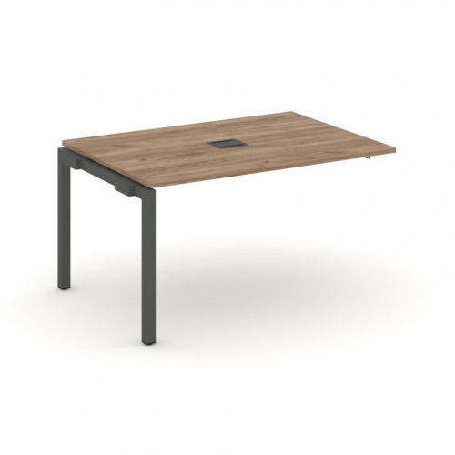 Style Project Проходной наб. элем. перег. стола SN-5P.NSPRG-004 Тиквуд Светлый/Металл Белый 1580*980 фото 6